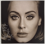 Adele RARE Signed & Inscribed "25" Record Album (JSA LOA)
