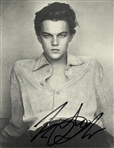 Leonardo DiCaprio Signed 4.5 x 5.75 Promotional Photograph (JSA COA)