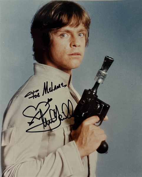 Star Wars: Mark Hamill Signed & Inscribed 8" x 10" Color Photo (JSA LOA)