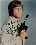 Star Wars: Mark Hamill Signed & Inscribed 8" x 10" Color Photo (JSA LOA)