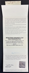 Michael Jordan Signed Limited Edition 2000-01 Upper Deck Collectibles Game Championship Floors Relic Card (#61/230)(UDA COA)