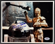 Star Wars: Anthony Daniels & Kenny Baker Dual Signed 8" x 10" Color Photo (PSA/DNA)