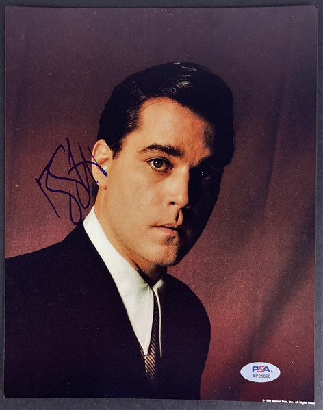 Ray Liotta Signed 8" x 10" Color Photo as Henry Hill from "Goodfellas" (PSA/DNA)