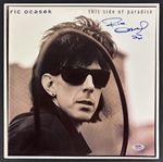 The Cars: Ric Ocasek Signed This Side of Paradise Record Album with Great Signature (PSA/DNA)