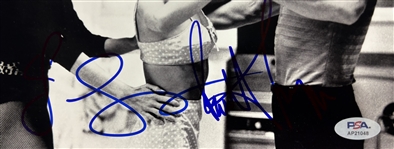 Dirty Dancing: Patrick Swayze & Jennifer Grey Signed 8 x 10 B&W Photo (PSA/DNA)