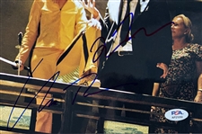 Kill Bill: Uma Thurman & Quentin Tarantino Dual Signed 8 x 10 Color Photo (PSA/DNA)