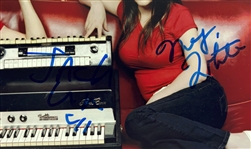 The White Stripes: Jack White & Meg White Dual Signed 8 x 10 Color Photo (PSA/DNA)