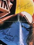 Star Wars: The Empire Strikes Back Cast Signed 27 x 40 Poster with Hamill, Oz, Revill, Lawson, etc. (Beckett/BAS LOA)