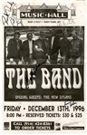 Rare Signed Concert Poster from The Band – Featuring Levon Helm, Rick Danko, Garth Hudson, and Touring Member (ACOA Certified)