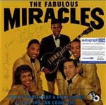 Miracles: Robinson, Robinson, White, Moore, and Tarplin (5 Sigs)(ACOA)