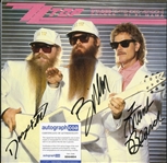 ZZ Top: Hill, Gibbons, and Beard Signed Album (3 Sigs)(ACOA)