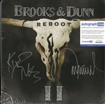 Brooks and Dunn Signed Reboot Album (2 Sigs)(ACOA)