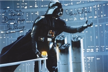 Star Wars: James Earl Jones & Dave Prowse Signed 8" x 12" Photo (SWAU LOA)