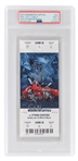Alexander Ovechkin Signed Jan, 10th 2016 500th Goal Ticket (PSA 9 w/ 9 Auto)