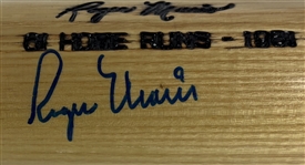 Mickey Mantle & Roger Maris Dual-Signed Louisville Slugger Limited Edition Bat – “61 Home Runs / 1961” – #66 of 115 (JSA)