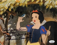 Snow White: Adriana Caselotti Signed 8" x 10" Photo (JSA