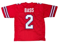 Tyler Bass Signed Red Buffalo Bills Jersey (Third Party Guaranteed)