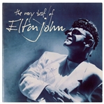 Elton John Autographed The Very Best of Elton John Album (UK, 1990) (Tracks LTD)