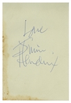 Jimi Hendrix Autograph – Guildhall, Portsmouth (UK, 1967) (Tracks LTD)