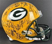 1996 Green Bay Packers Multi-Signed Riddell Replica Helmet with 33 Signatures! (Fanatics)