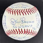 New York Yankees World Series MVP Multi-Signed & Inscribed MLB Baseball (Steiner)