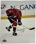 Wayne Gretzky Signed Limited Edition 8" x 10" Color Olympic Team Canada Photo with UDA COA & Presentation Box
