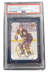 2018 Upper Deck Chronology Canvas Masterpiece Autograph Jaromir Jagr (PSA MINT 9)