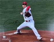 Shohei Ohtani Signed 16" x 20" Photograph LA Angels Pitcher (Fanatics & MLB)