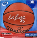 Bill Russell Signed NBA I/O Basketball w/ Superb Silver Autograph! (JSA)