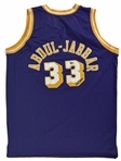 Kareem Abdul-Jabbar Signed Harwood Classics 1977-78 Lakers Jersey (Beckett/BAS)