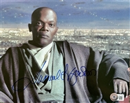 Samuel L. Jackson In-Person Signed 8" x 10" Photograph Postcard from "Revenge of the Sith" (Beckett/BAS)