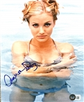 Cameron Diaz In-Person Signed 8" x 10" Color Photo with Desirable Early Autograph (Beckett/BAS)