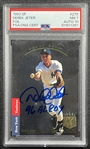 Derek Jeter Superb Signed 1993 Upper Deck SP Rookie Card with RARE "96 AL ROY" Inscription - PSA Graded NM 7 with GEM MINT 10 Autograph!